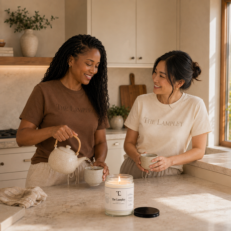 The Everyday Bundle - candle and t-shirt